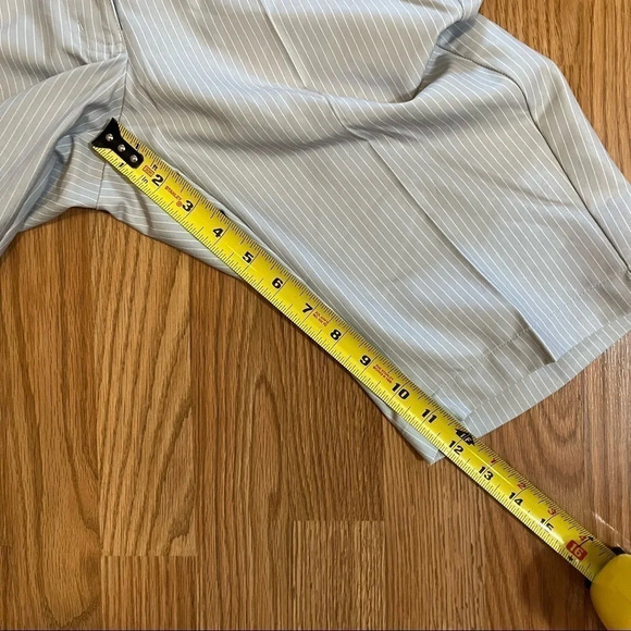 Tommy Armour Dri Logic Women’s 6 Pinstripe Golf Bermuda Shorts NWT High Rise - Picture 8 of 9